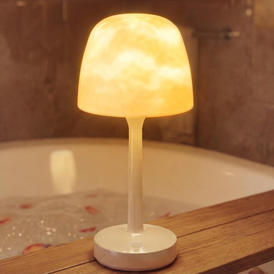 Lámpara ducha IP65 recargable tactil LED baño patio camping