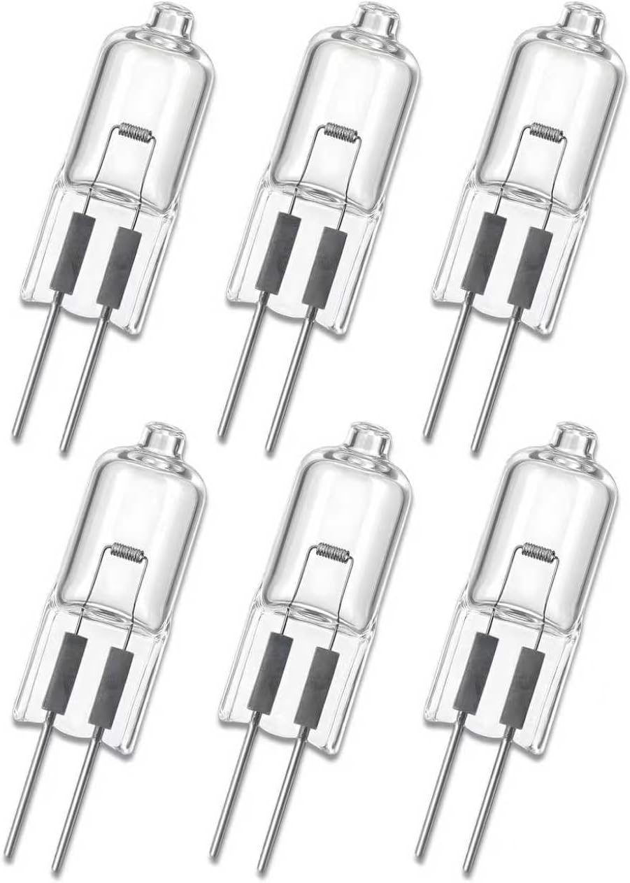 6 Bombillas Halógenas G4 Bi-Pin 30W 6V Reemplazo B400A T490B