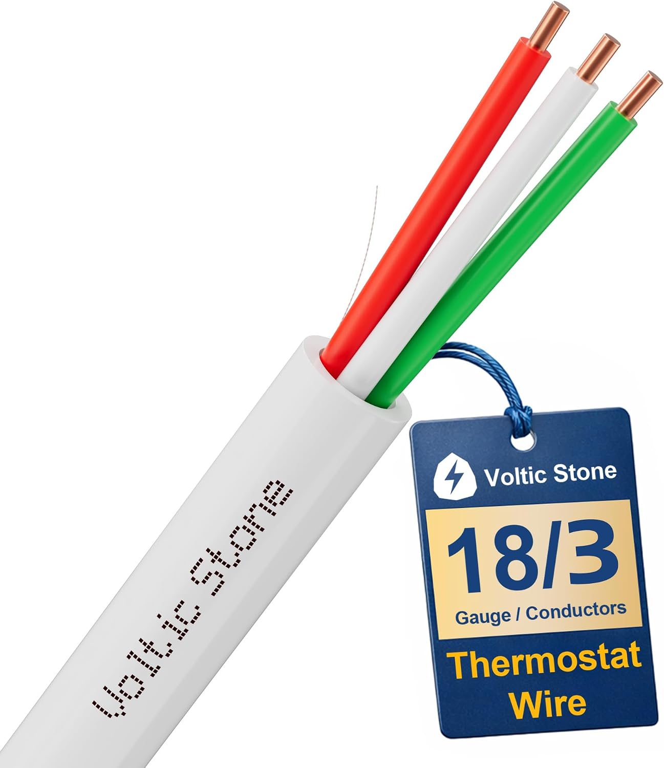 Timbre termostato HVAC 18AWG 3c cobre puro ignífugo