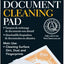 Almohadilla limpieza documentos 3pulg color blanco