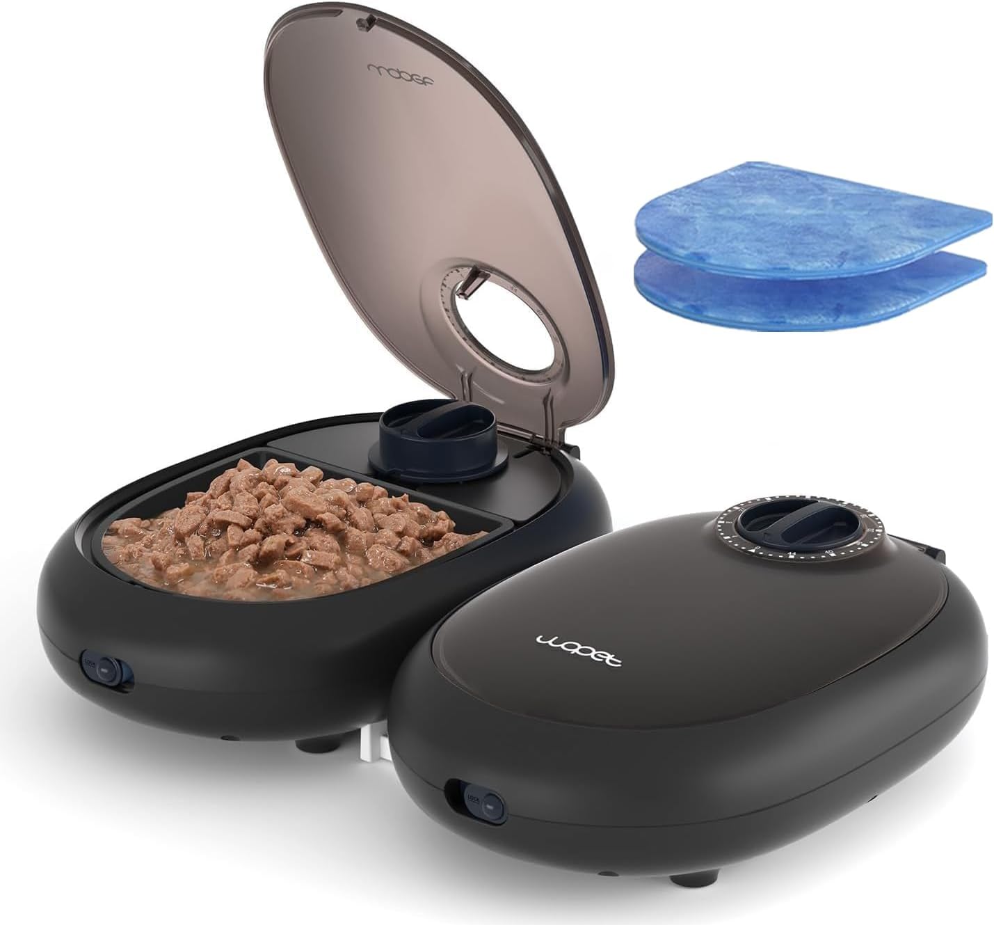 Comedero automático para gatos y perros con dispensador 48h
