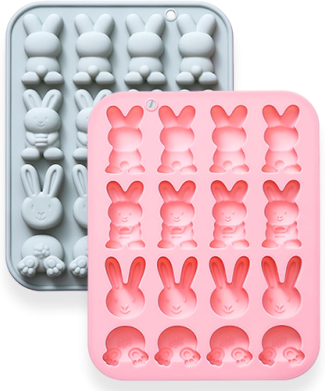 Moldes silicona 16 cavidades fondant cubos hielo
