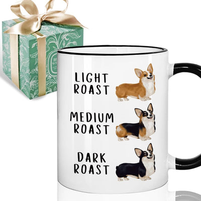 Taza de café divertida de Corgi para amantes de los perros