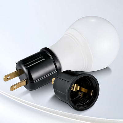 Adaptador salida enchufe bombilla E26/E27 polarizado 660W