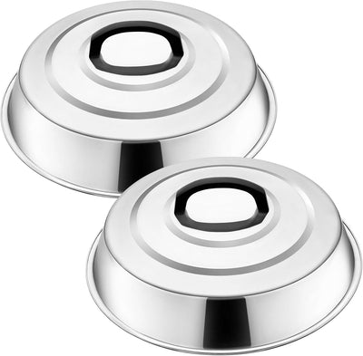 Cubierta redonda parrilla vapor 12pulg 2pzas para Blackstone