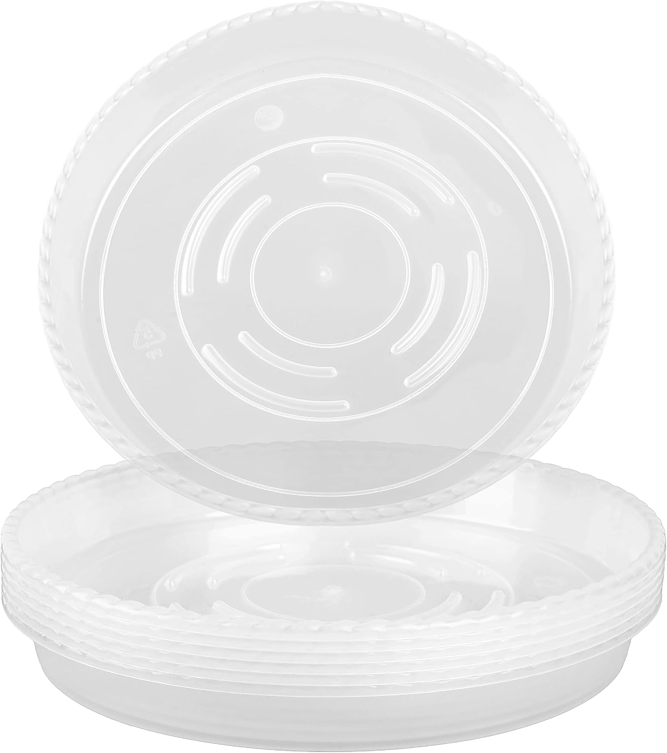 Bandeja platillo para plantas 10pulg set 6