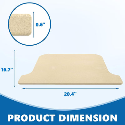 Tabla hornear piedra cordierita para horno pizza Ooni Koda 16