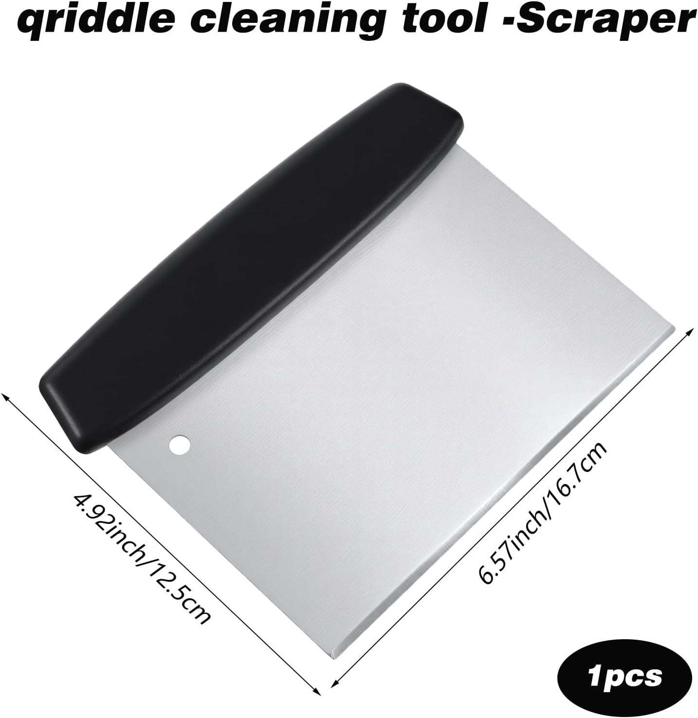 Rascador plancha Blackstone acero inox espátula parrilla