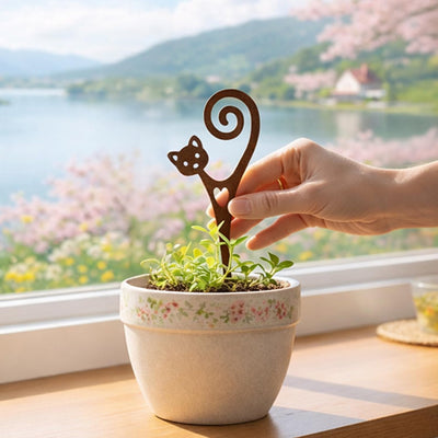 Soporte para plantas metal recubierto macetas jardín