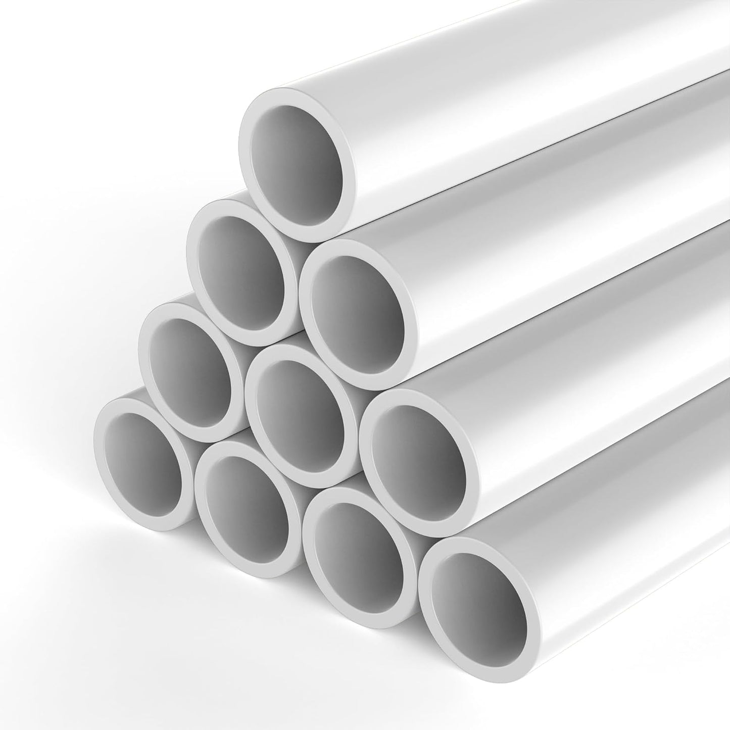 10 Tubos PVC 1pulg + 40x17pulg para bricolaje
