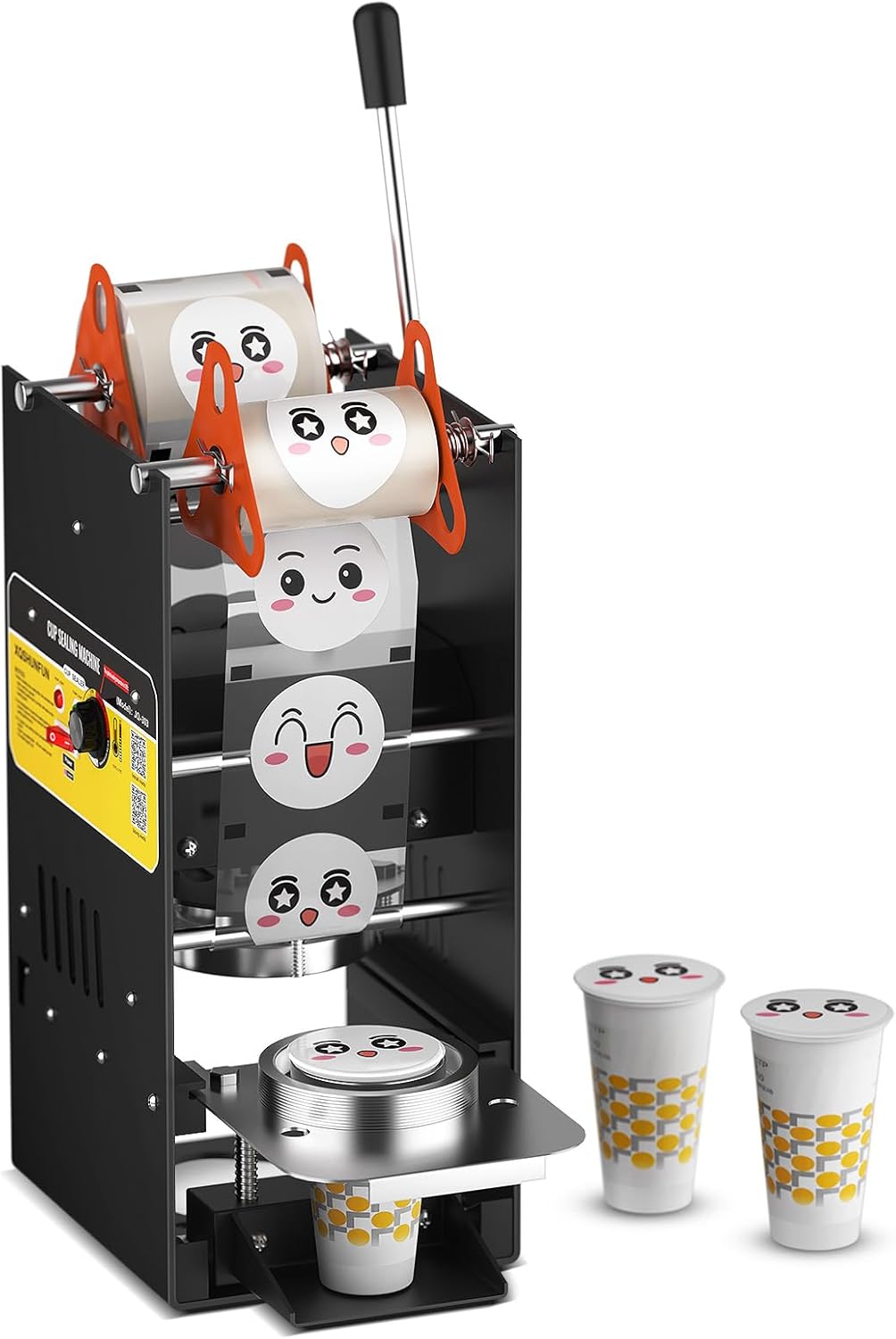 Sellador vasos plástico/papel 90/3.740pulg 300-500 tazas