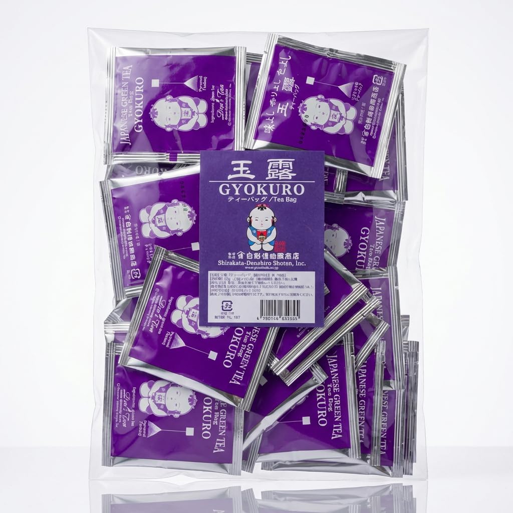 Bolsas té piramidal Gyokuro Shizuoka Japón pack 100