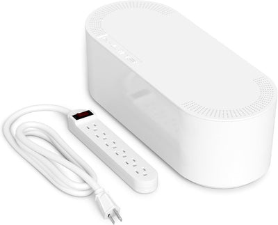 Caja organizadora cables 6 salidas CA 16.5pulg