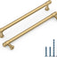 10 Tiradores Gabinete Bronce Champán 7.5pulg