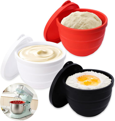 Tazón silicona plegable para KitchenAid 5qt 3pzas