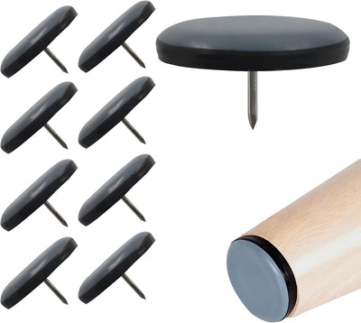 Protectores de suelo para muebles 12 pzas 38mm redondos