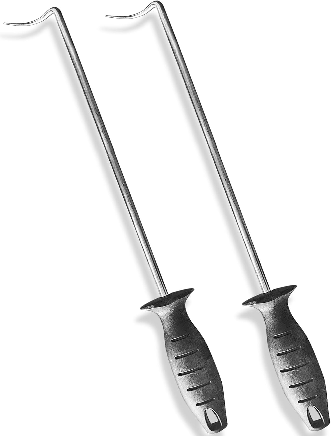 Aletas carne acero inox 17pulg set 2