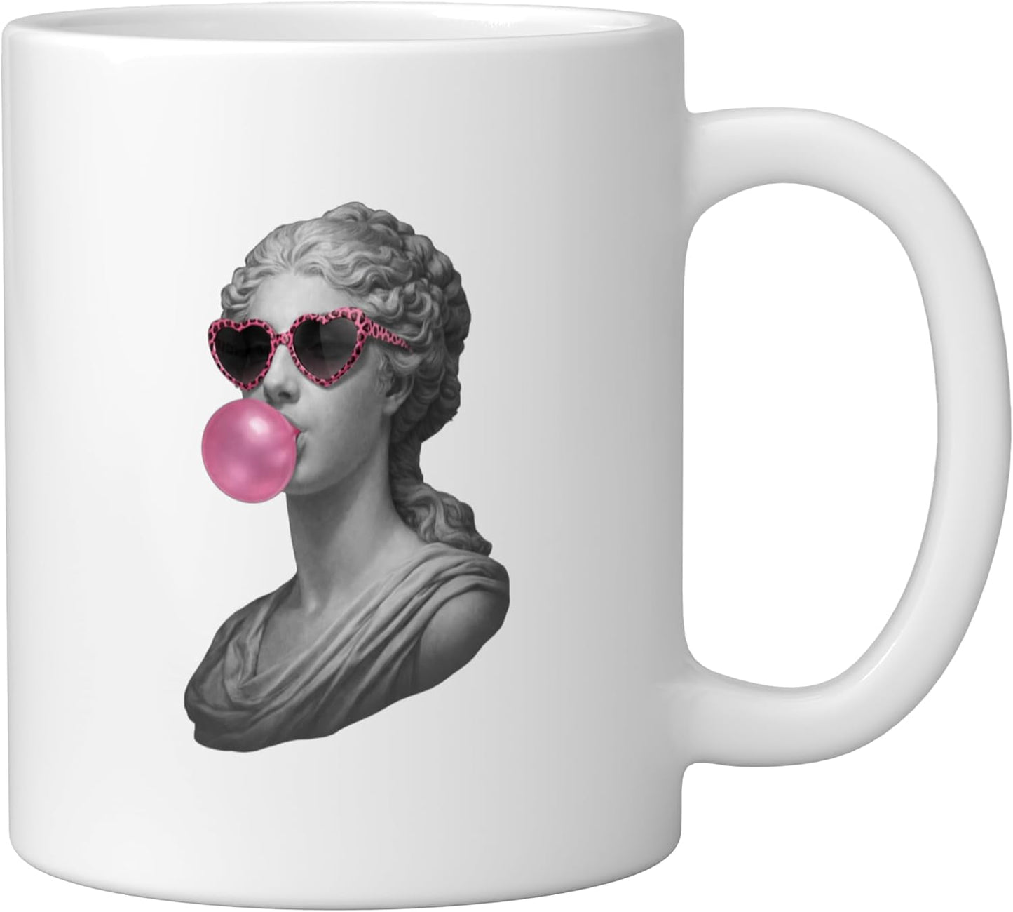 Taza cerámica Aphrodite blanca