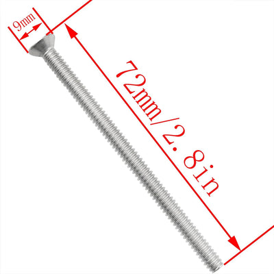 Tornillos cubierta acero inox RP196 para bañera ducha