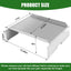 Difusor calor acero inox para parrilla pellets Pit Boss