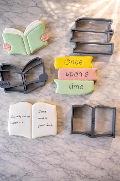 Libros en tres vistas para baby shower, boda, cumpleaños y graduación (paquete de 3)
