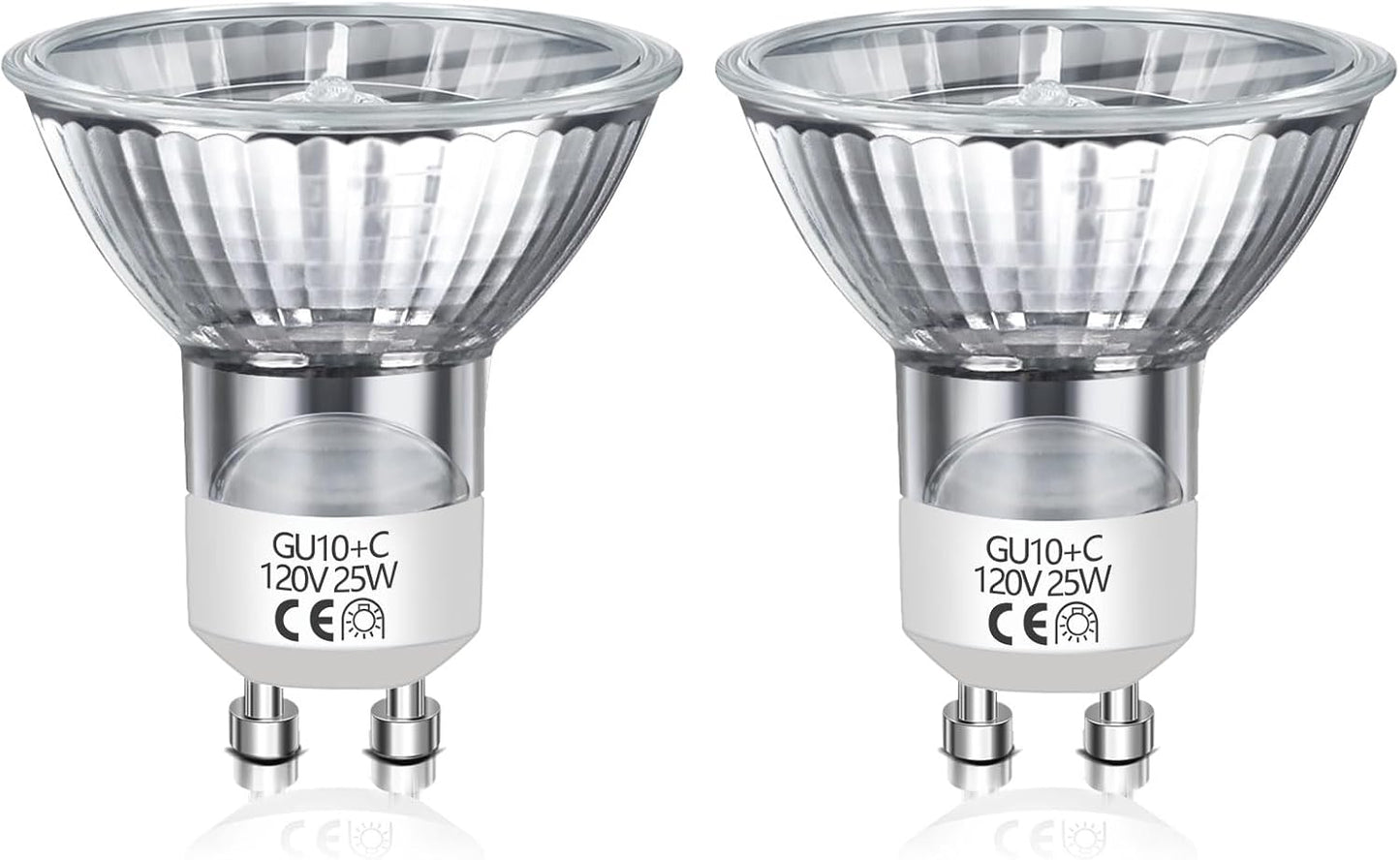Bombilla GU10 MR16 Vidrio 2700K Blanco Cálido