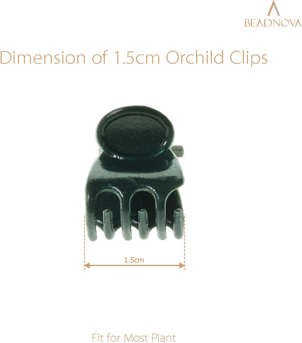 Clips para orquídeas y plantas 100 unidades