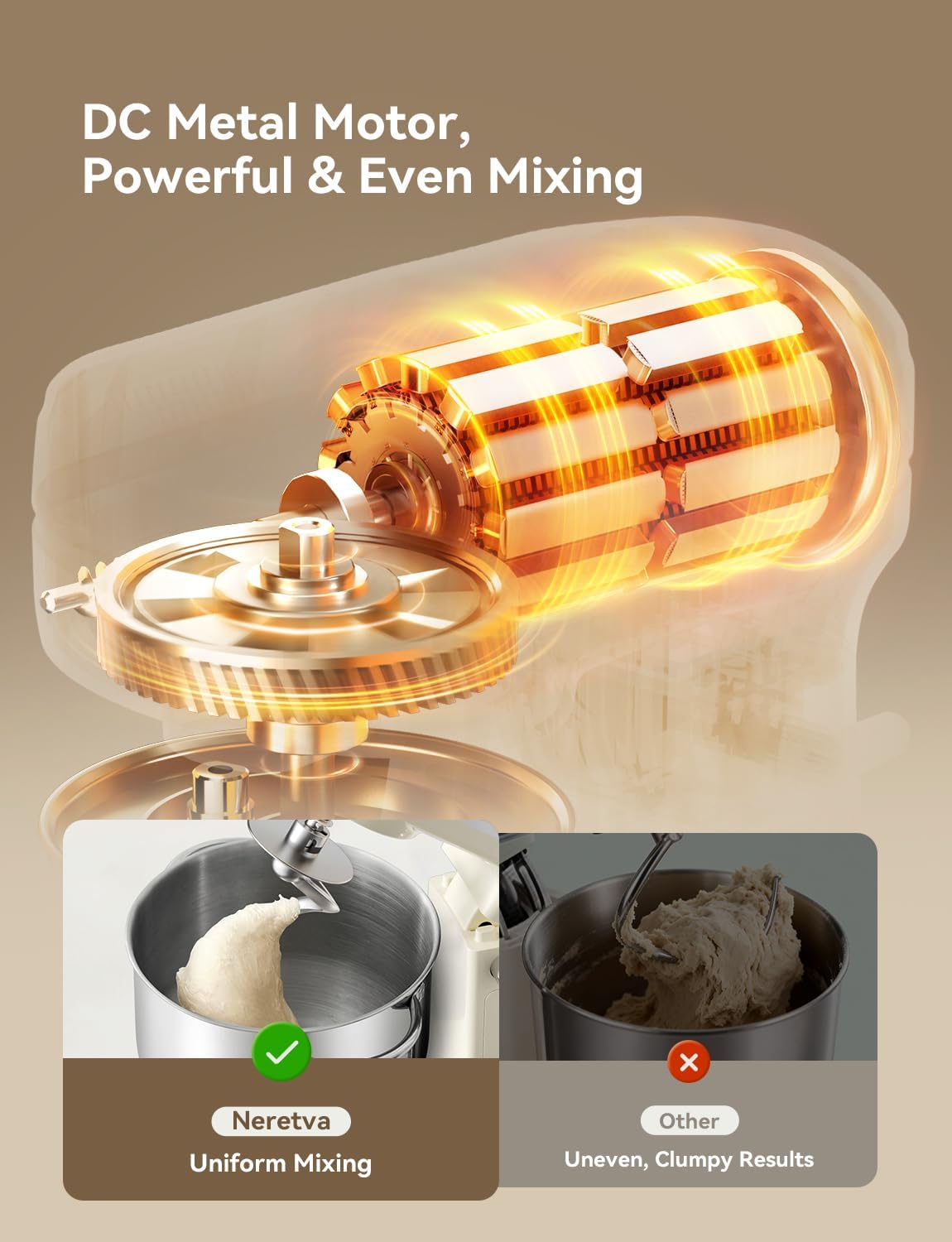 Mezcladora eléctrica y horno multifunción