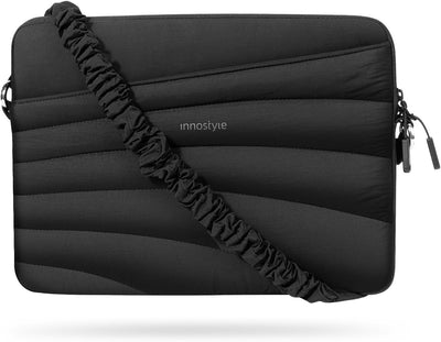 Funda laptop 15-16pulg correa desmontable repelente negro