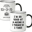 Taza de cumpleaños número 75 para mujer y hombre 11 oz regalo