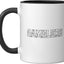 Taza cerámica Gamblers negra/blanca