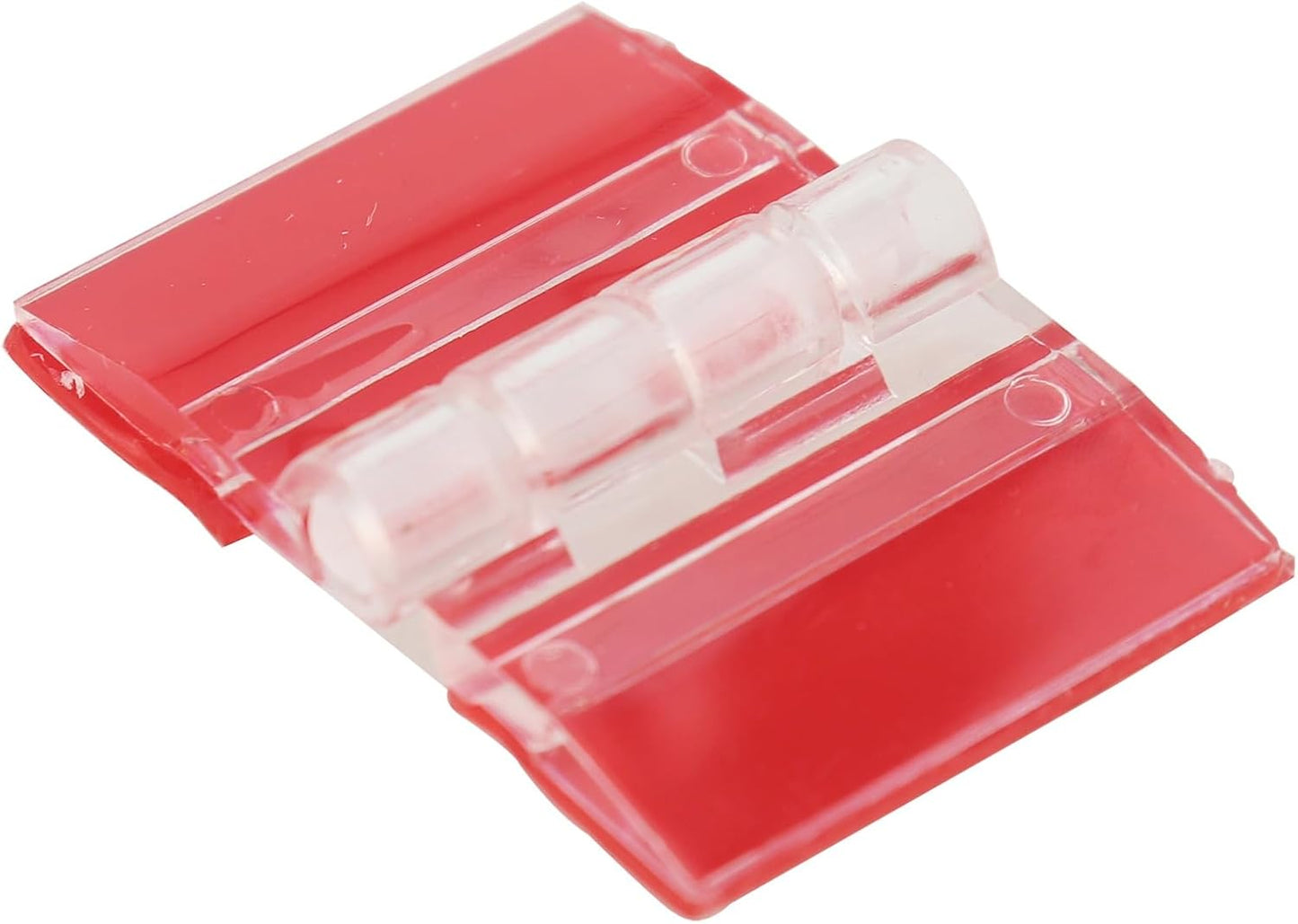 20 Pzas Bisagra Acrílica Transp. para Cajas Joyas y Manualidades