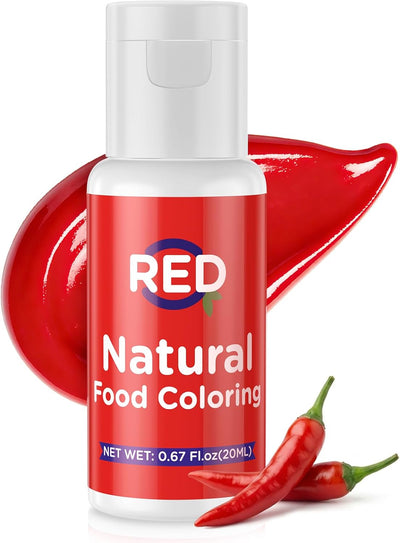 Colorante alimenticio natural sin colorantes 20 ml para repostería y decoración