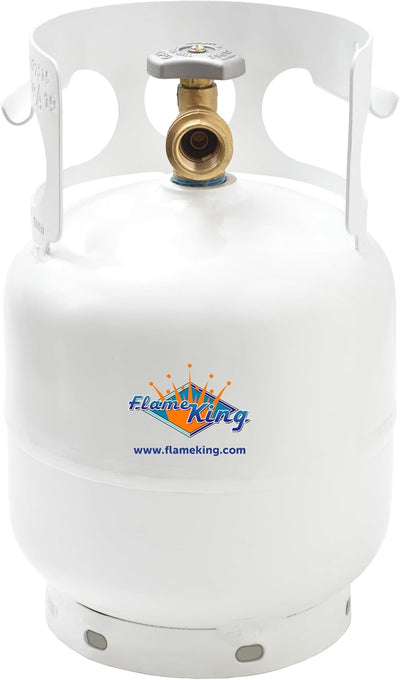 Cilindro propano 5lb para parrilla portátil color blanco