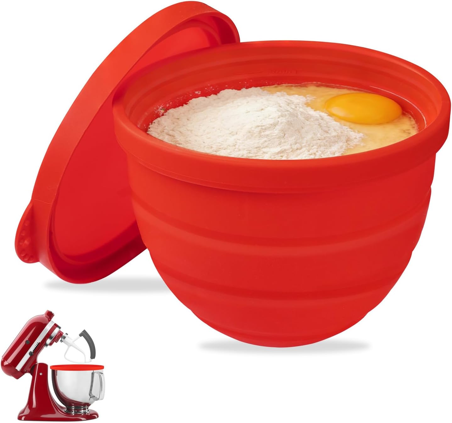 Revestimiento silicona para mezcladora KitchenAid 5qt