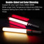 Kit varita iluminación 18W soporte trípode 79pulg luz LED RGB