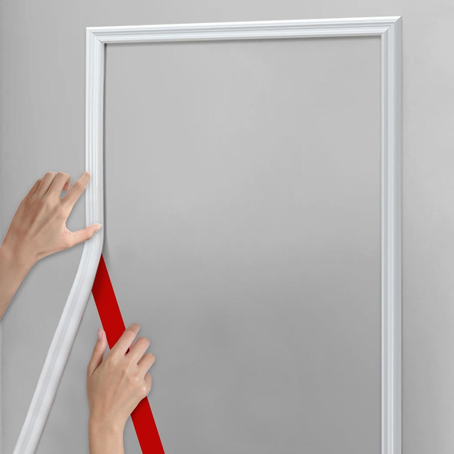 Moldeo riel silla 120pulg x1pulg preimprimado decoración hogar