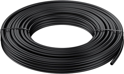 Tubo riego goteo 25ft 1/4 polietileno negro