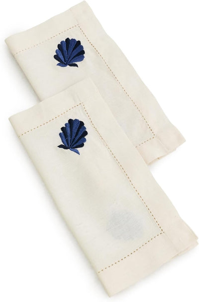 Set servilletas mujer con concha