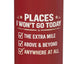 Botella agua acero inox aislada Places I Won’t Go Today