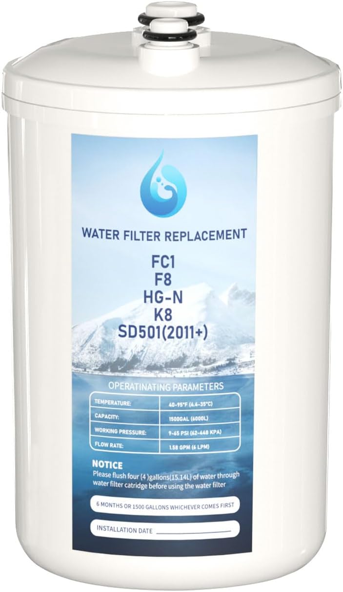 Filtro agua comp Enagic Leveluk F8 HG-N K8 SD501