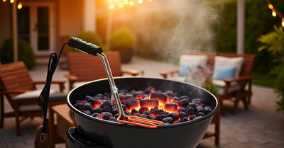 Arrancador carbón eléctrico chimenea sin chispas 304