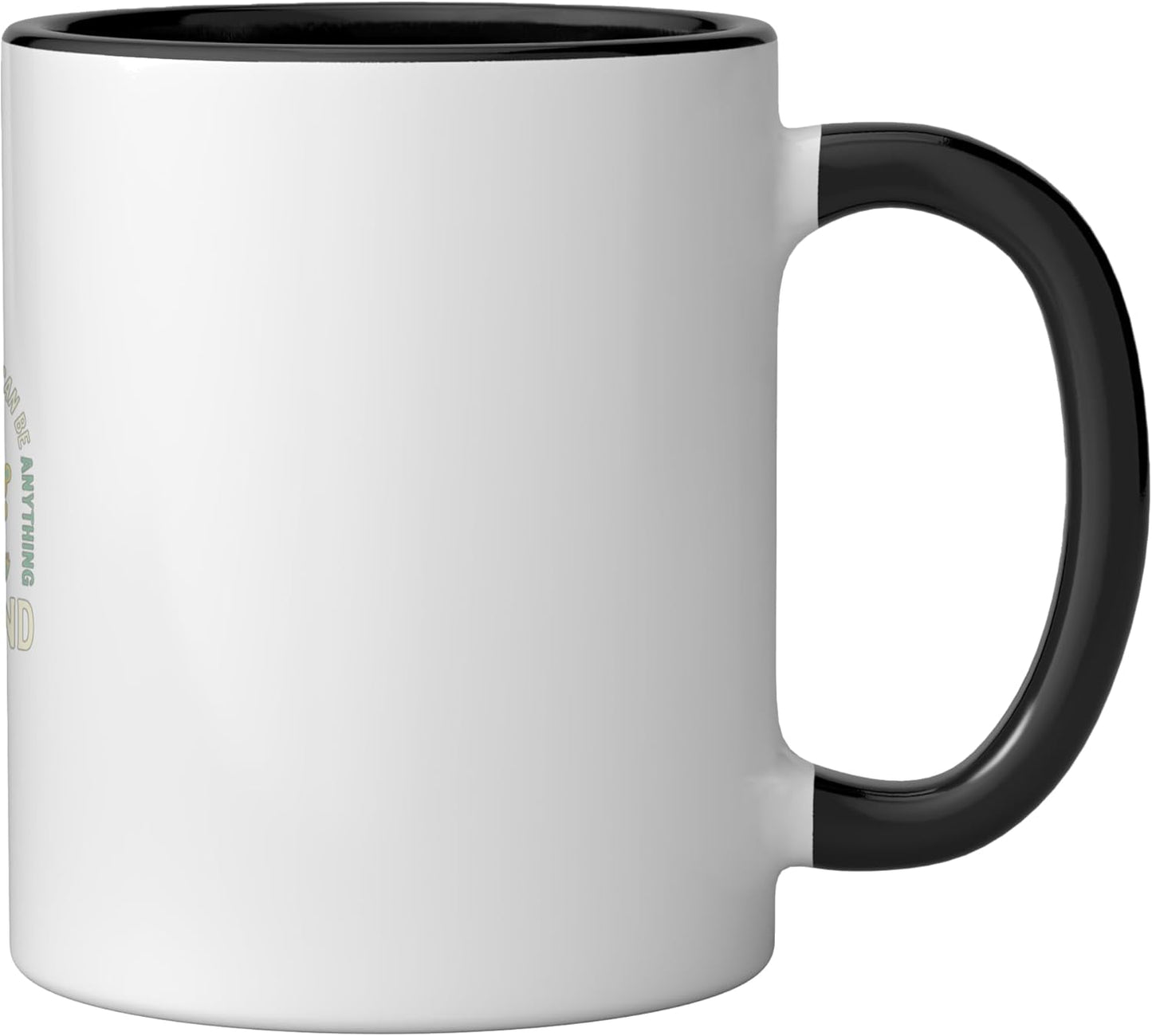Taza cerámica Be Kind negra/blanca