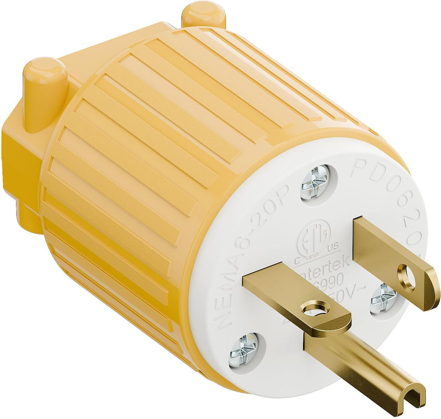 Enchufe macho NEMA 6-20P 20A/250V ETL