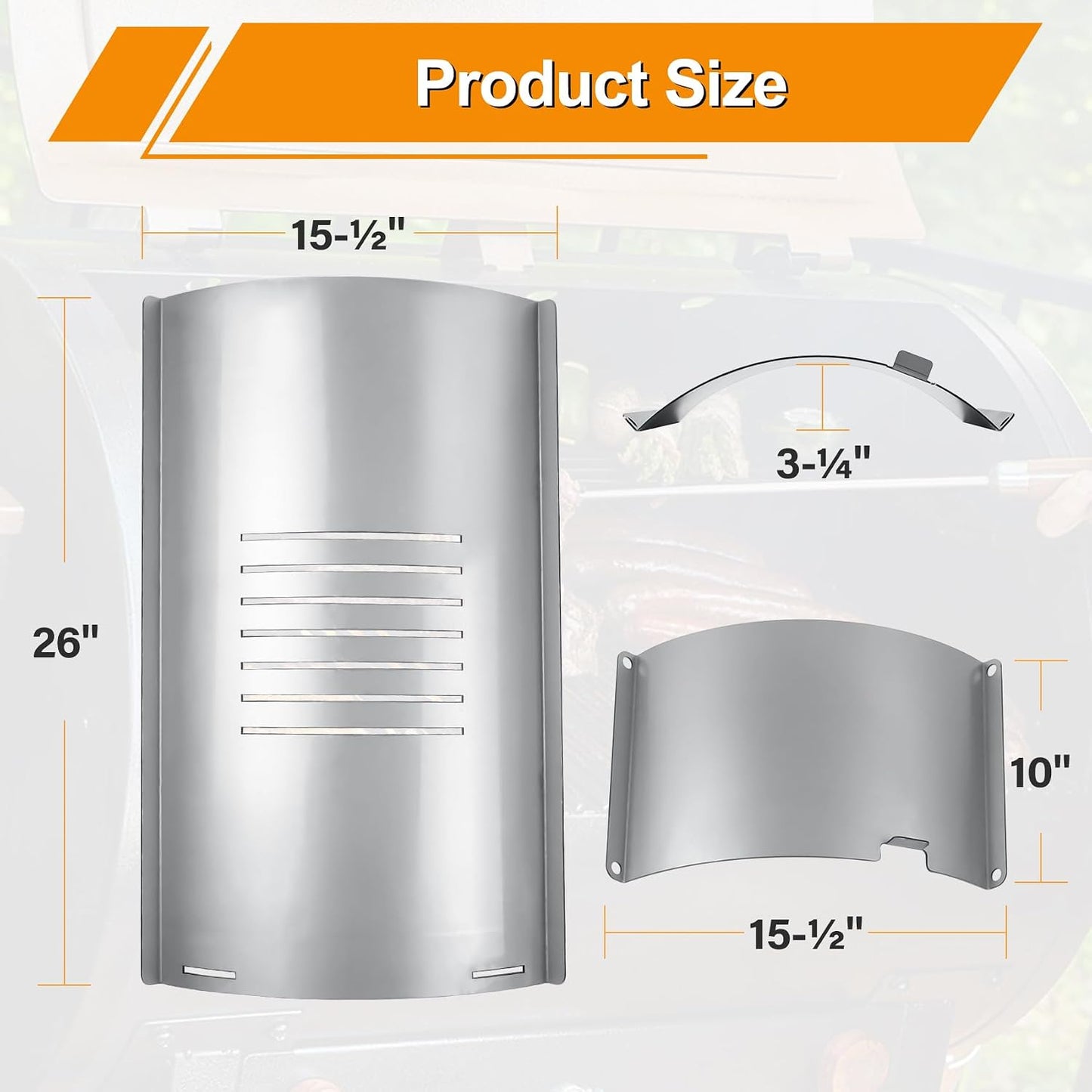 Kit asador llama Pit Boss serie 820 con cubierta deslizante