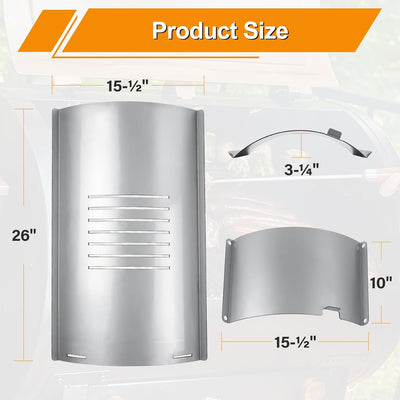 Kit asador llama Pit Boss serie 820 con cubierta deslizante