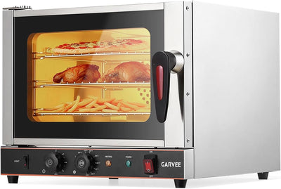 Encimera horno convección 22L 1440W 3 niveles puerta vidrio