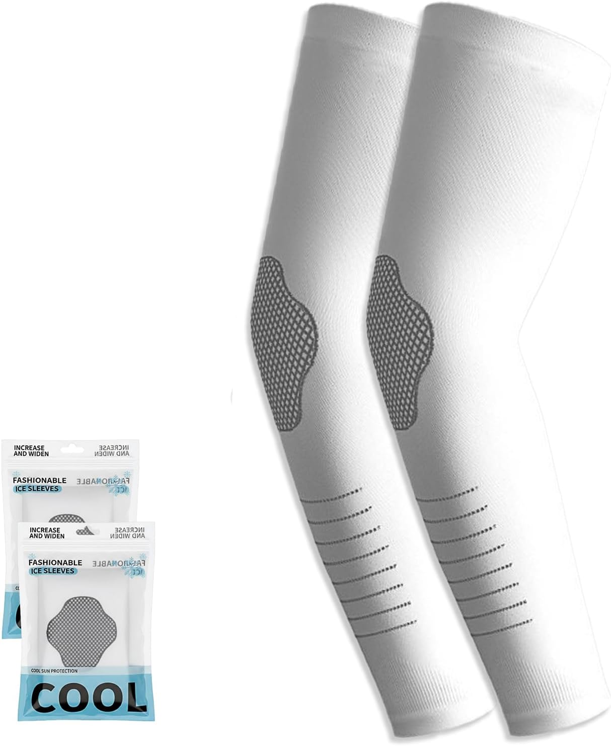 Manga deportiva unisex protección solar seda de hielo