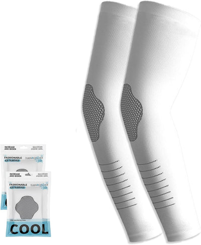 Manga deportiva unisex protección solar seda de hielo
