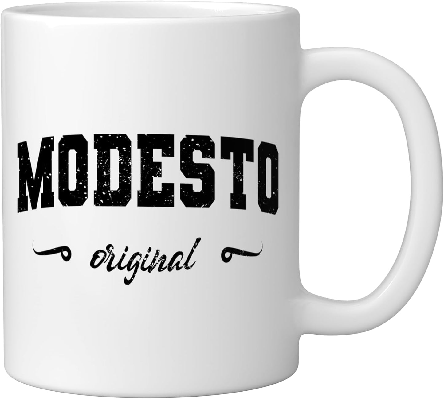 Taza Cerámica Modesto Original Blanco